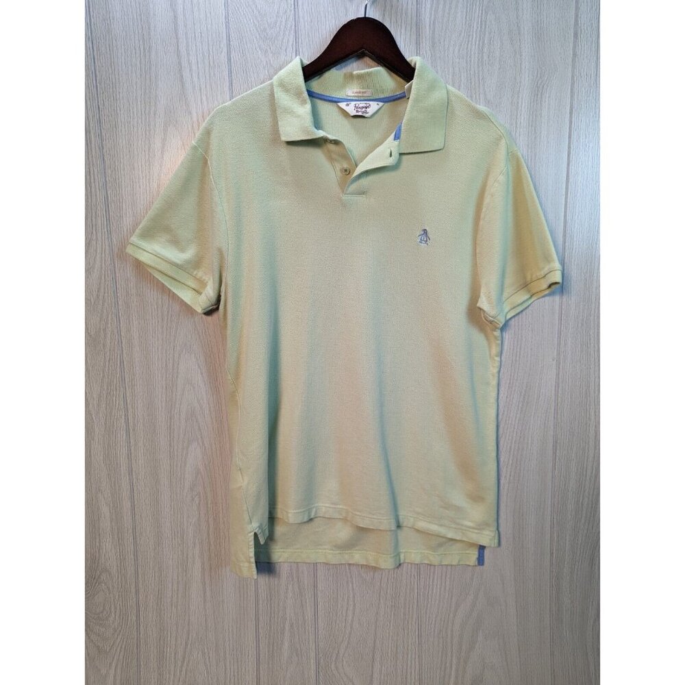 Penguin By Munsingwear Mens Size XL Green Short Sleeve Polo Shirt Classic Fit